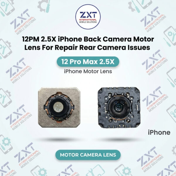 12PM 2.5X iPhone Back Camera Motor Lens