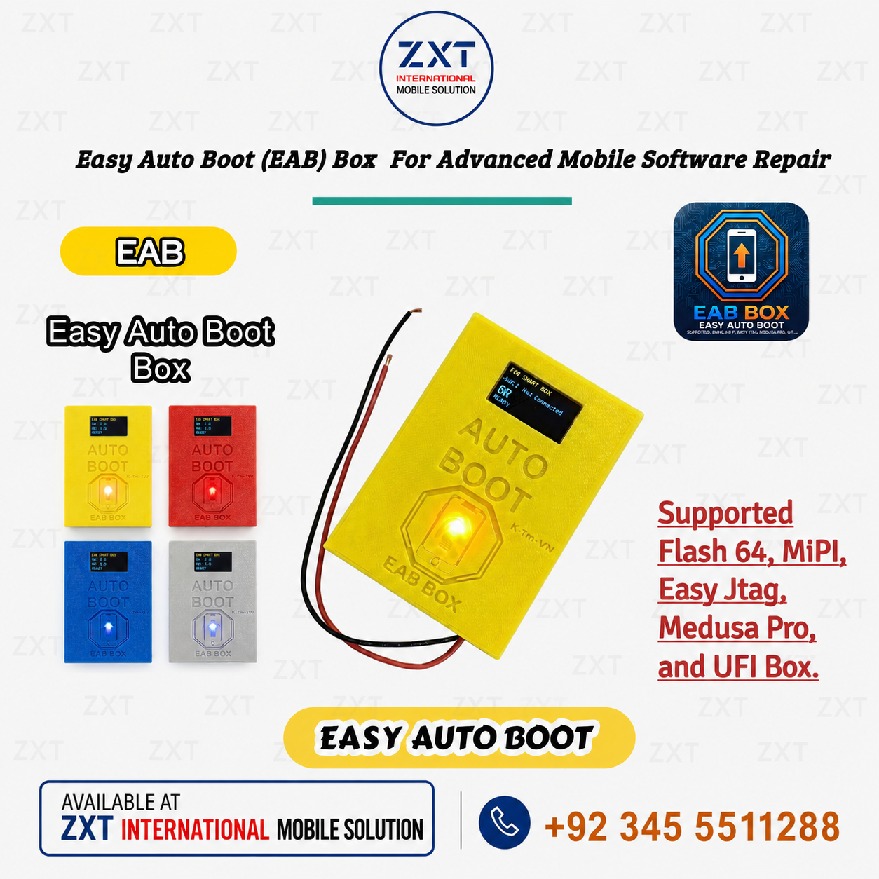Easy Auto Boot (EAB) Box for Advanced Mobile Software Repair - Image 1