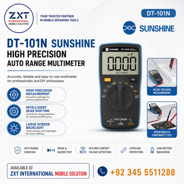 DT-101N SUNSHINE High Precision Auto Range Multimeter