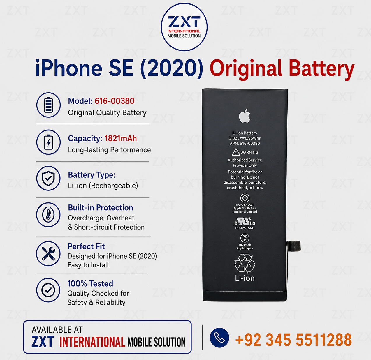 iPhone SE 2020 Original Battery - Image 1