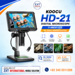 Koocu HD-21 7-Inch LCD Digital Microscope for PCB & Mobile Repair