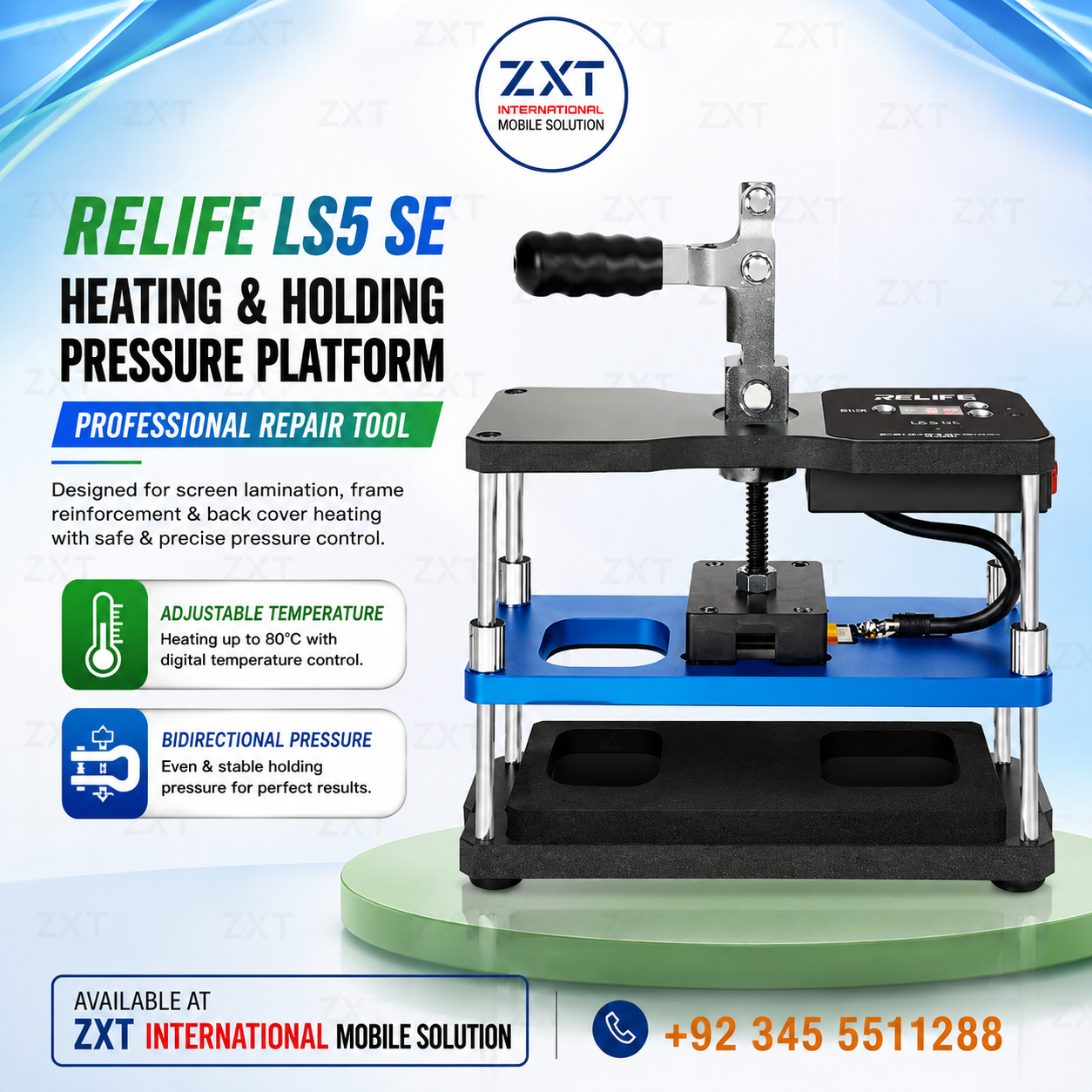 RELIFE LS5 SE Heating and Holding Pressure Platform for Mobile Phone Screen Repair - Image 1