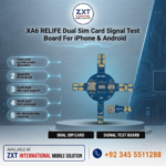 XA6 RELIFE Dual SIM Card Signal Test Board for iPhone & Android | SIM, TF & NM Card Diagnostic Tool