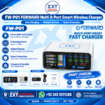 FW-P01 FORWARD Multi 8-Port Smart Wireless Charger