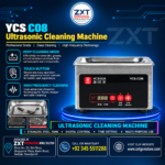 C08 YCS 35W 0.8L Touchable Motherboard & Camera Ultrasonic Cleaner
