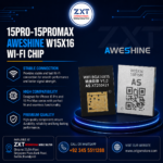 15P-15PM AWESHINE W15X16 Wi-Fi Chip for iPhone 15 Pro & Pro Max