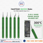 2UUL DA22 5-in-1 Hand Finish QUICK Blades Set for PCB Repair