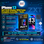 iPhone 13 Soft OLED Display With Frame – Premium Replacement Screen