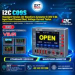 C09S Standard Version i2C Waveform Ammeter 0-36V 0-8A Dual Channel Voltage Current Tester