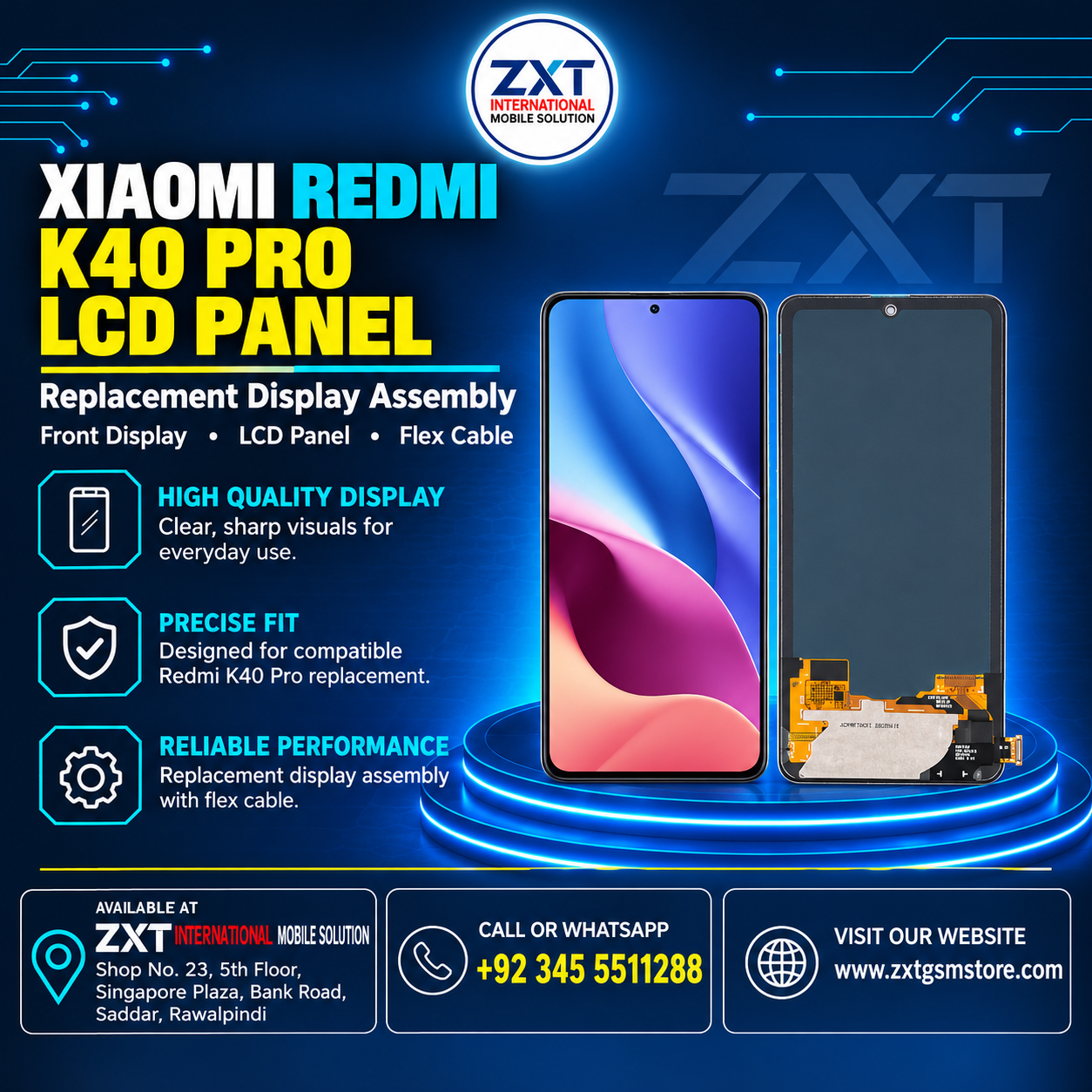 Xiaomi Redmi K40 Pro LCD Panel Replacement - Image 1