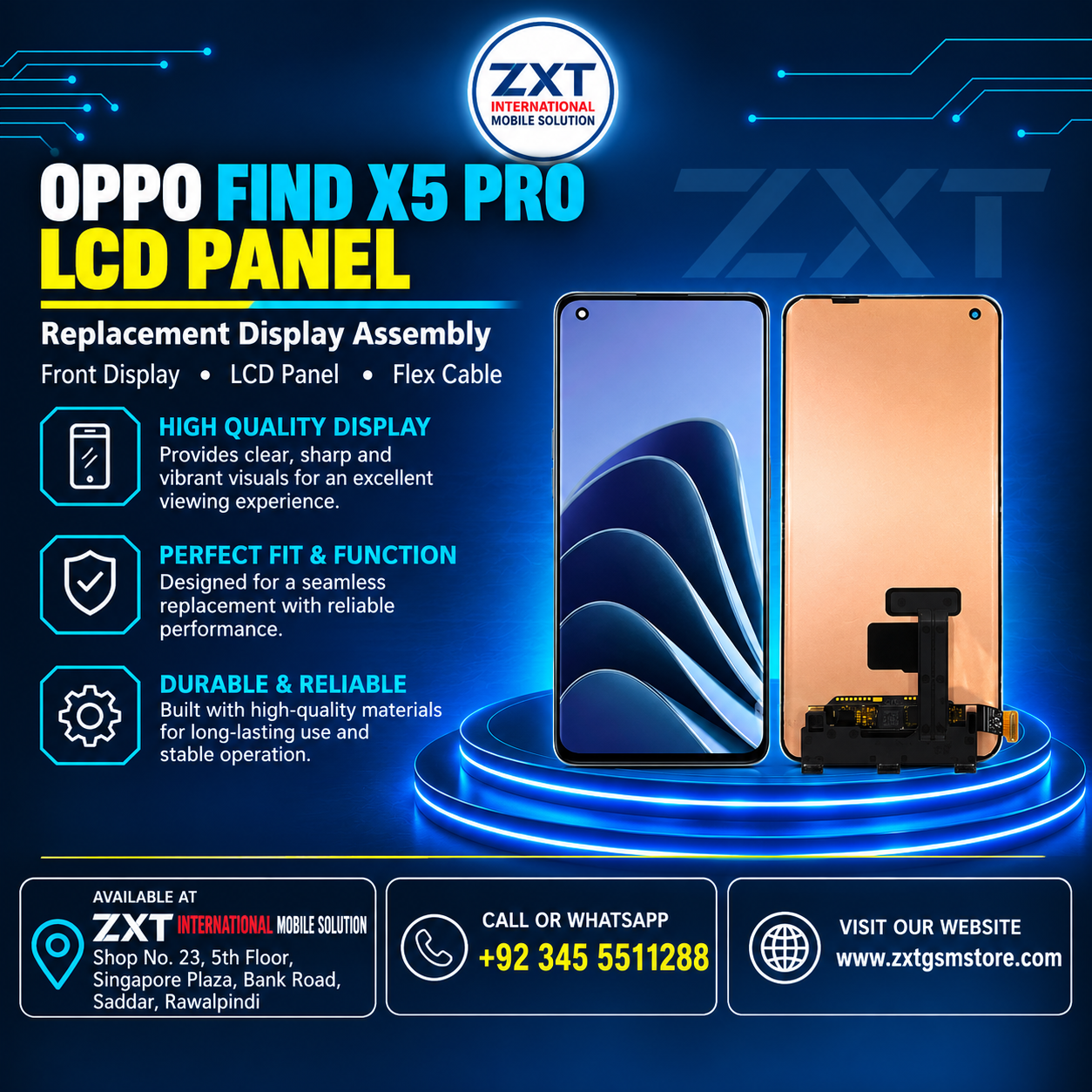 OPPO Find X5 Pro LCD Panel | Replacement Display - Image 1