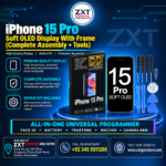 iPhone 15 Pro Soft OLED Display With Frame – Premium Replacement Screen